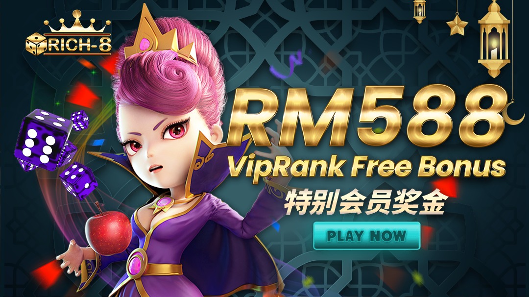 viprank free bonus rm588